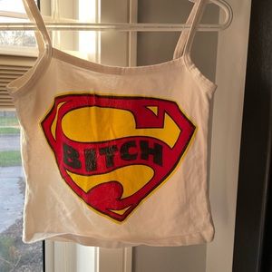 Vintage Crop tank top